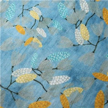 100 Keten Baskılı Kumaş