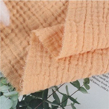 Çift Gazlı Bez Krep Kumaş