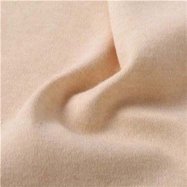Doğal Renkli Pamuklu Interlock Kumaş
